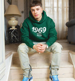 Essential Vintage Green Retro Hoodie