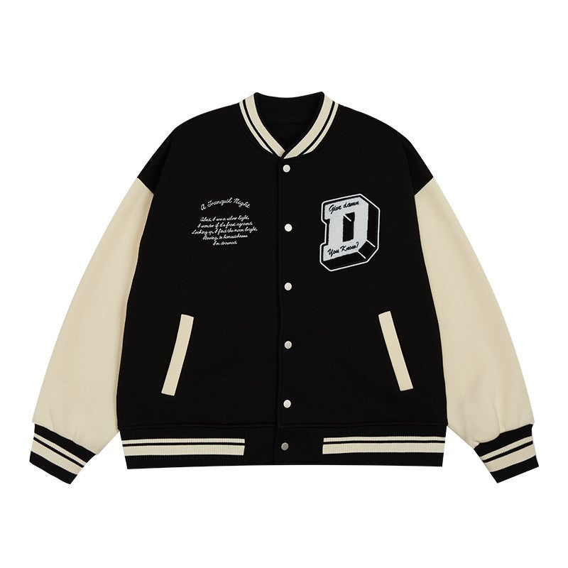 Embroidered Varsity Blouson - Men - Ready-to-Wear